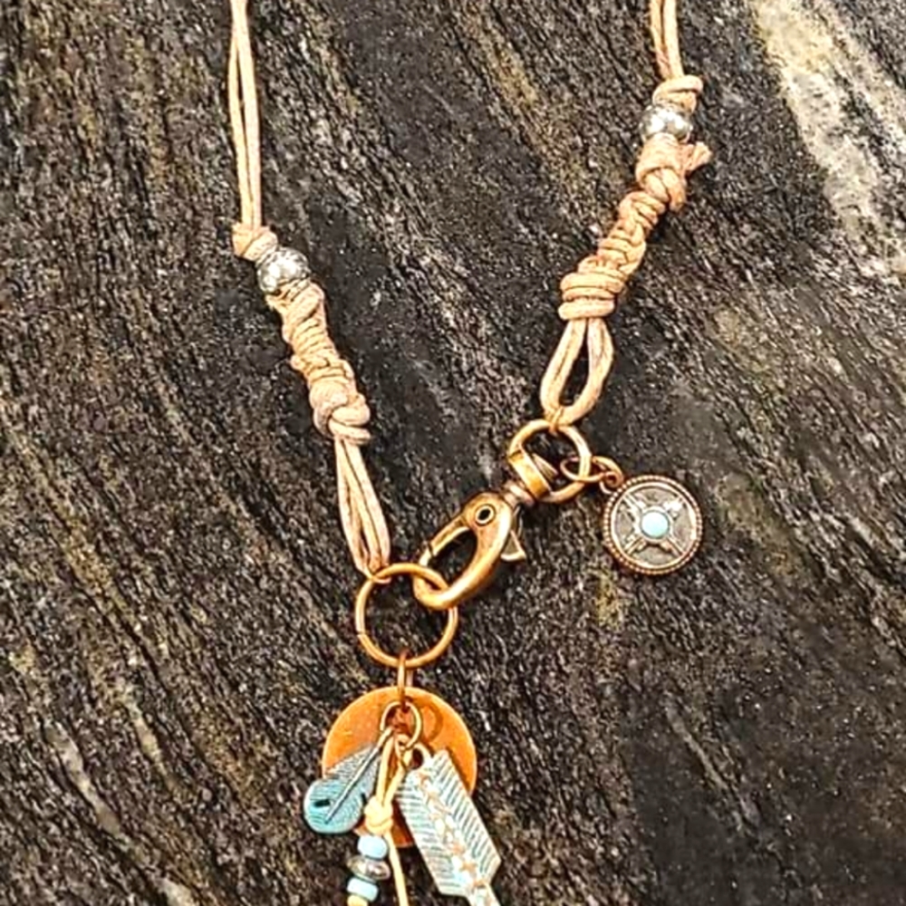 Rustic Arrow Necklace - image 2